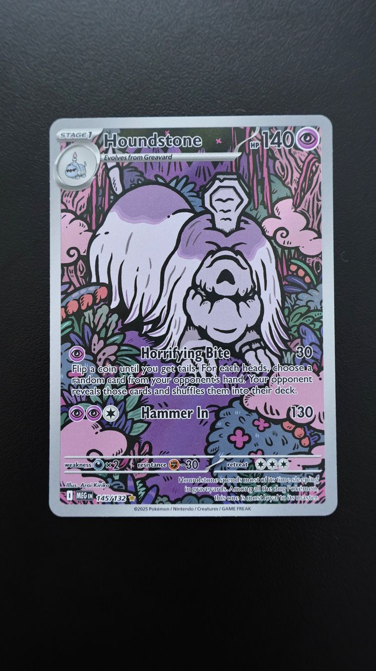 Pokémon Cartes à collectionner: Pokémon Houndstone #145 (2 von 2) – Neuf avec emballage d'origine à Obfelden par vivialexandra
