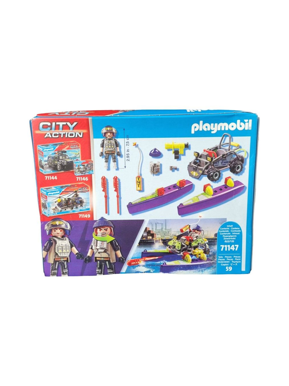 Playmobil Spielzeuge: PLAYMOBILE SWAT-Multi-Terrain-Quad – Gebraucht aus Wangen b. Olten von Restwert_Wangen 1