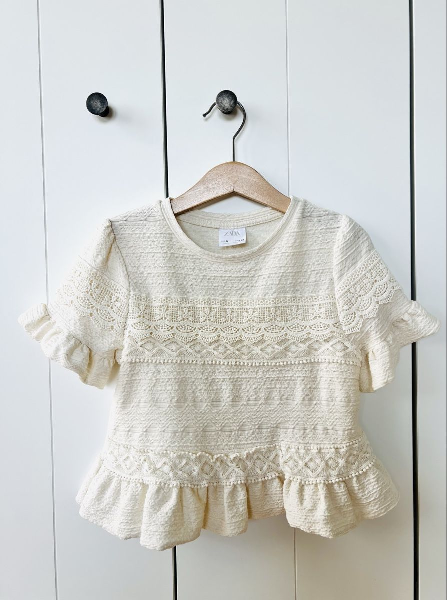Zara Blusen, T-Shirts & Tops: Zara 116 Top creme Bluse – Neu (gemäss Beschreibung) aus Burgdorf von rulan 1