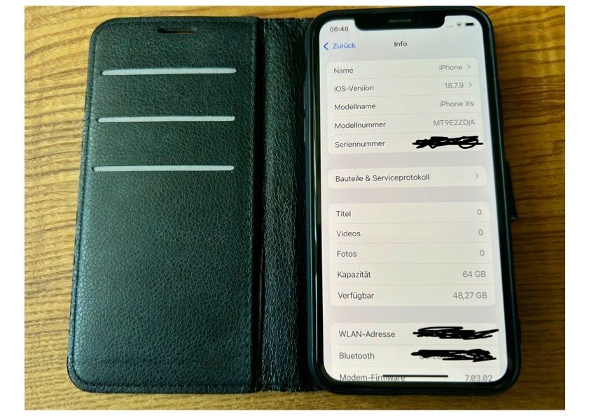 Apple Handys / Smartphones: iPhone Xs, 64GB, space-grau – Gebraucht aus Arlesheim von thoma2010 1