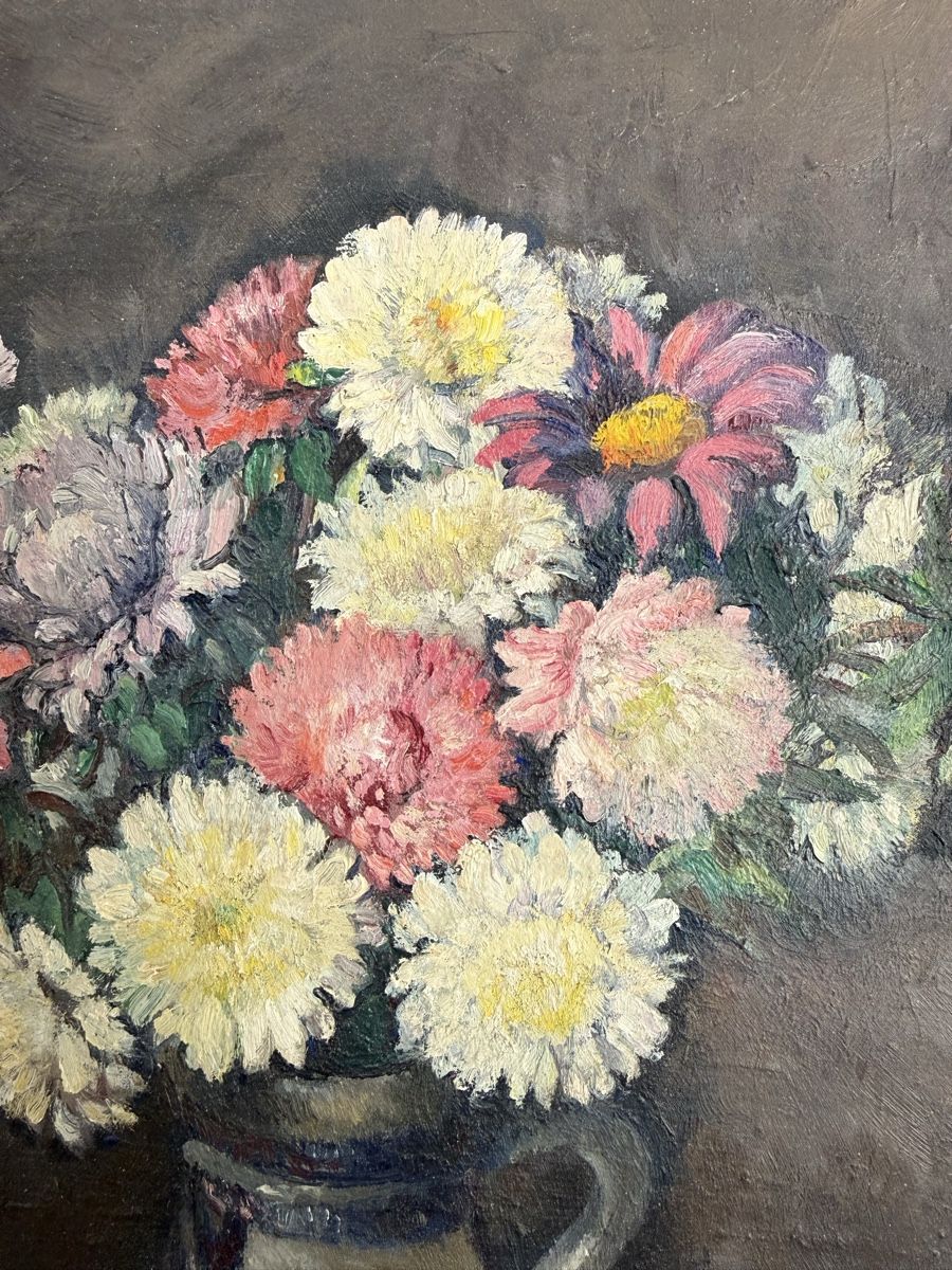 Dipinti: Ölgemälde, Stillleben Blumen, Früchte  – Usato da Villmergen venduto da astor010 1