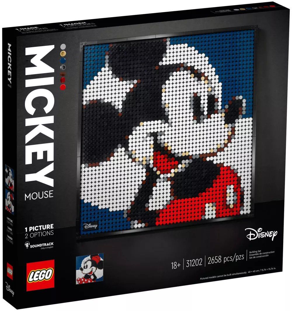 Lego Kit di costruzioni: LEGO ART 31202 Mickey Mouse - Cooles Weihnachtsgeschenk – Nuovo e nell'imballaggio originale da Worb venduto da Buespy