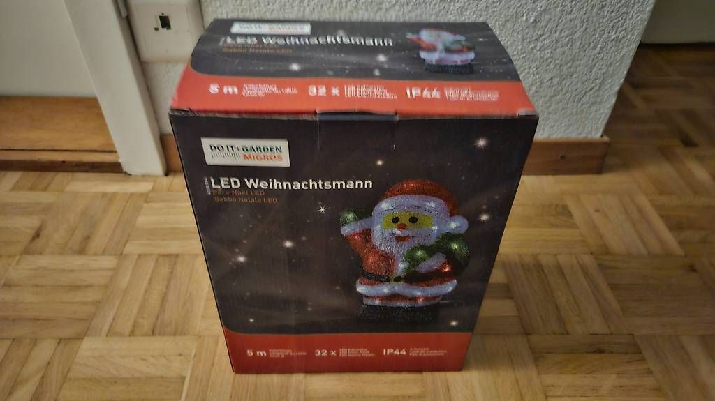 Ghirlande e barre luminose: LED Acryl Weihnachtsmann – Usato da Kirchberg BE venduto da Fendt936