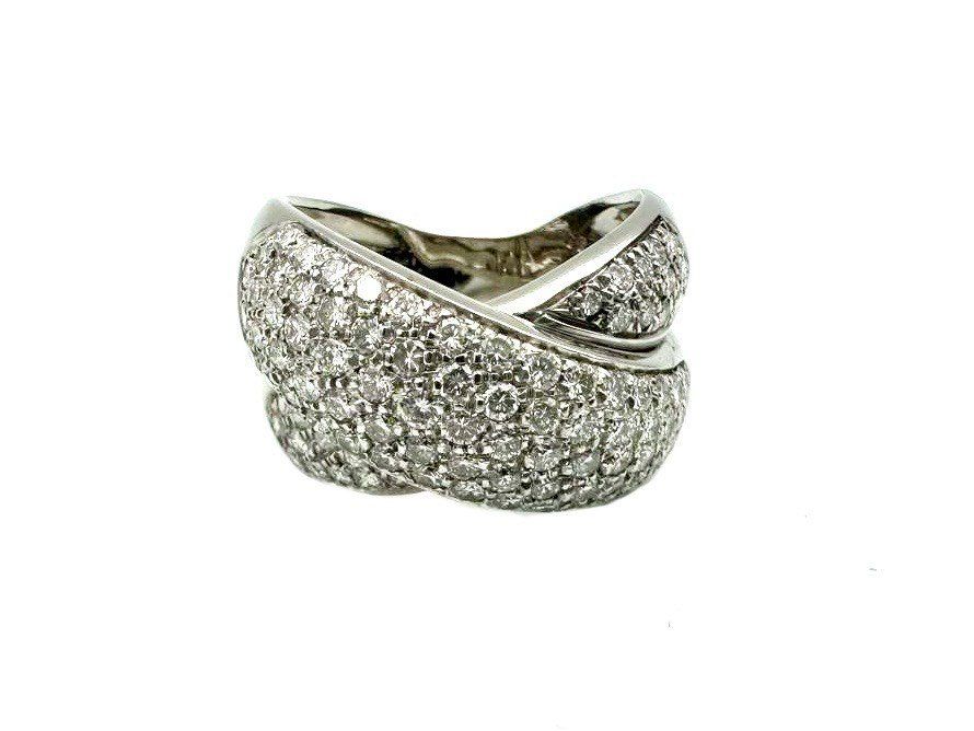 Anelli: Bague Bucherer Or Blanc 18K Et Diamants – Usato da Renens VD venduto da rom_v9jv 1
