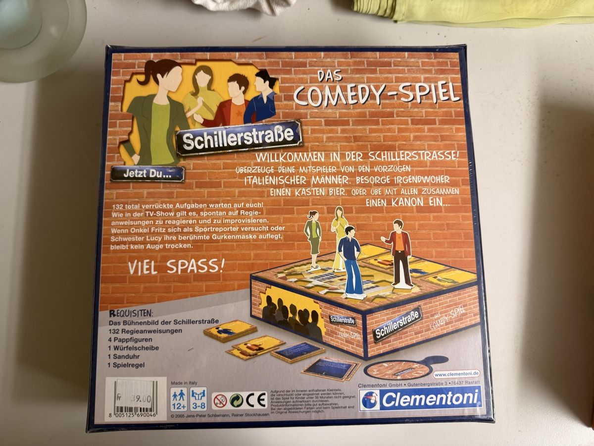 Giochi: Schillerstrasse das Comedyspiel – Nuovo e nell'imballaggio originale da Mühleberg venduto da Slashi 1