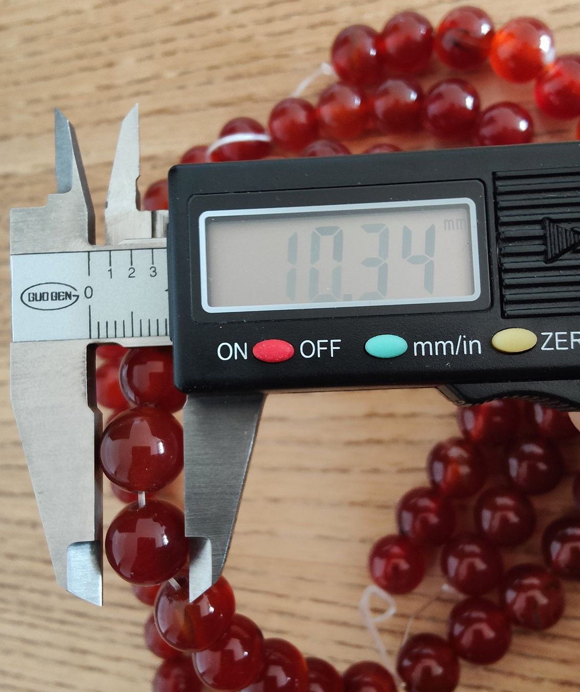 Pietre preziose: Karneol, Beads 10mm, Strang – Nuovo e nell'imballaggio originale da Rümlang venduto da 21f 1