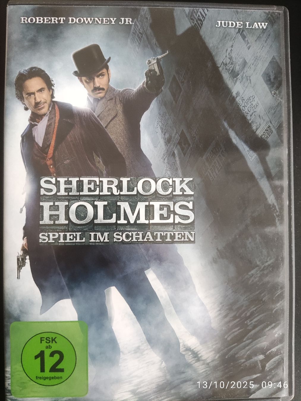Tutti i DVDs: Sherlock Holmes 2 - Spiel im Schatten – Usato da Basel venduto da Alacant