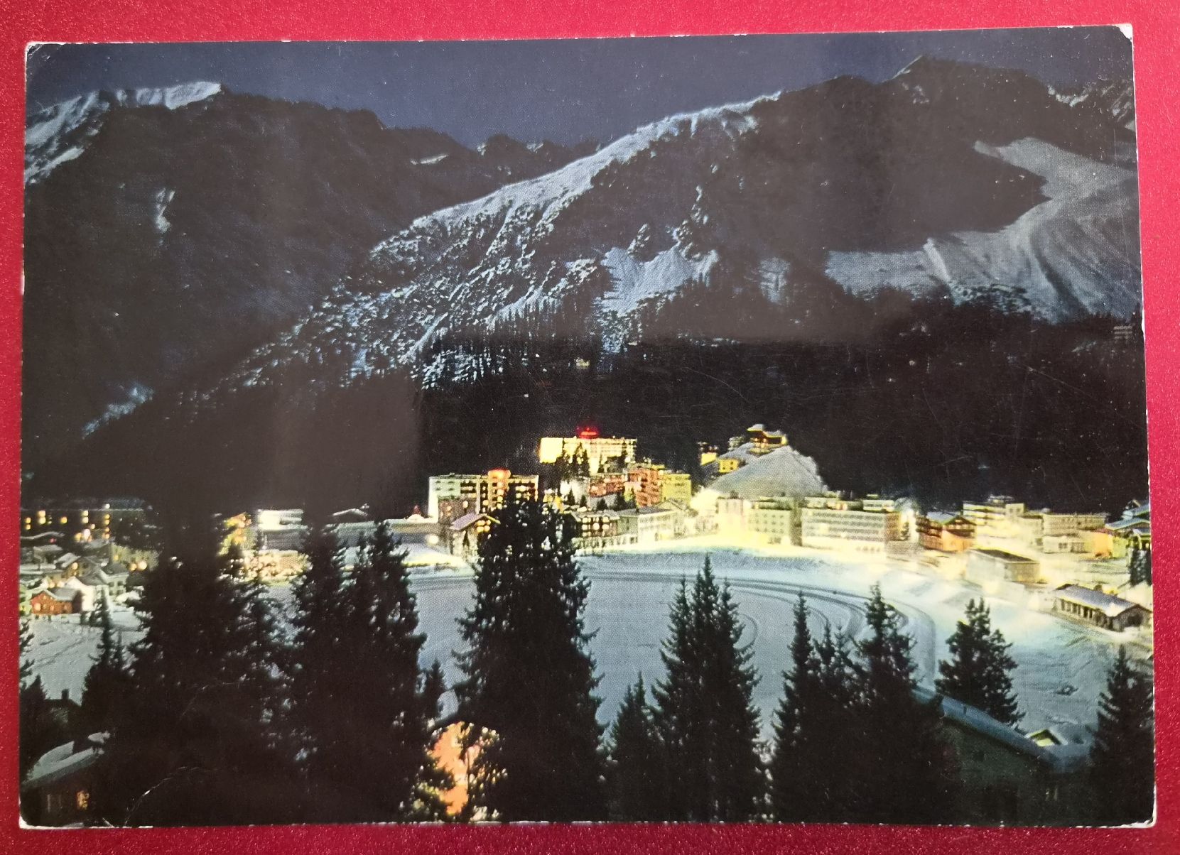Cartes postales: Arosa Obersee Mondscheinnacht 1976 – D'occasion à Melchnau par Arthurius
