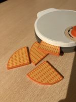 Holzspielzeug Waffeleisen für Kinderküche