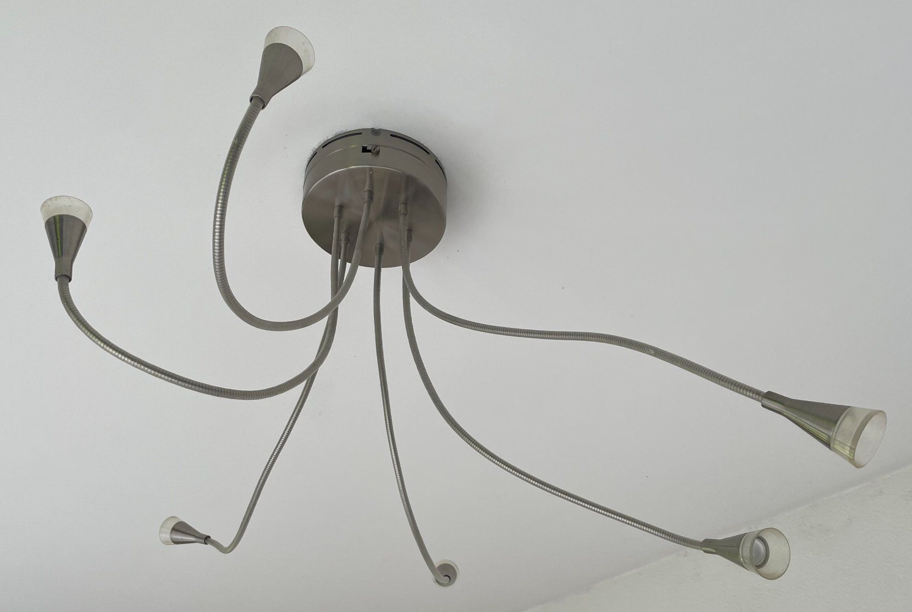 Lampadari & plafoniere: 2 Ceiling Lights, Nickel: 6 Flex Arms + 6-Spot Bar, Working – Usato da Basel venduto da JohnnyCrash 5