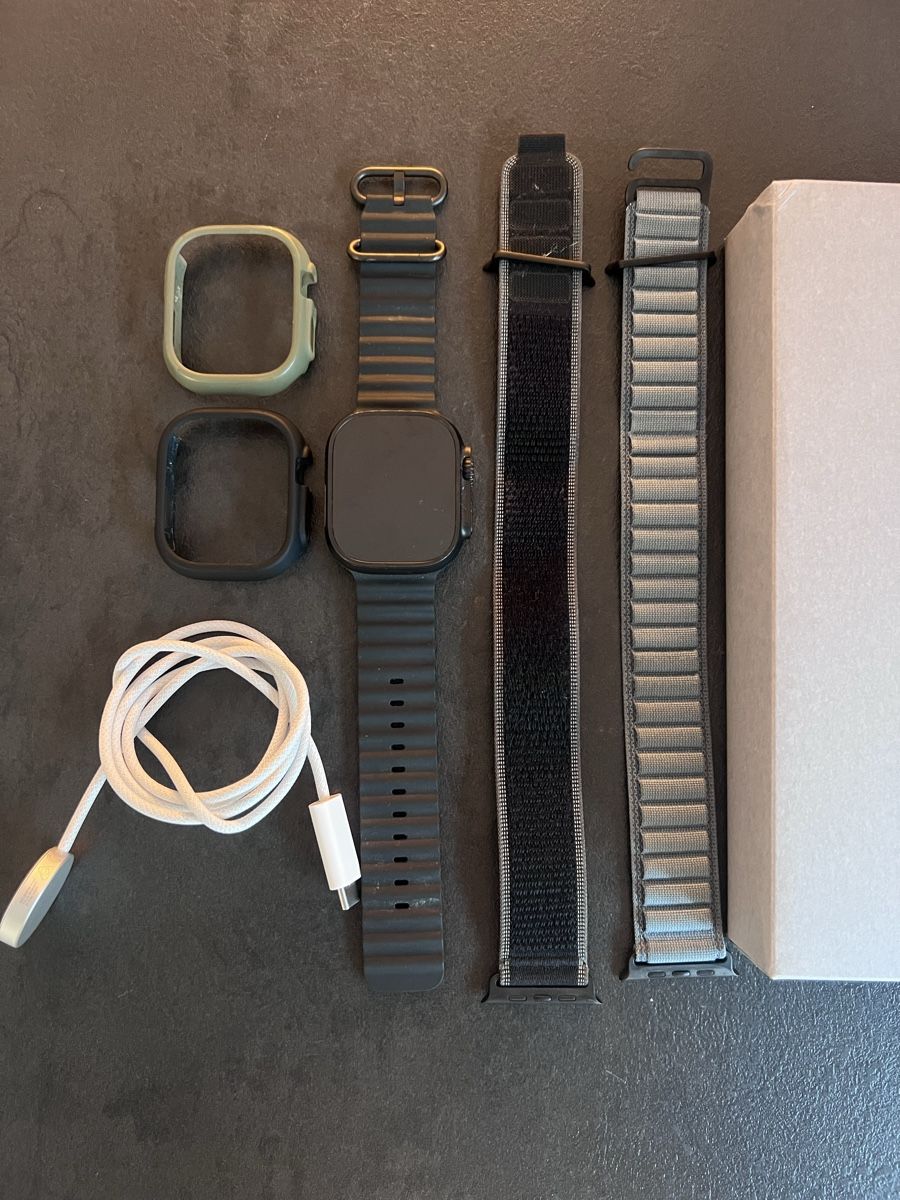 Apple Smartwatch: Apple Watch Ultra 3 black – Nuovo (secondo la descrizione) da St-Maurice venduto da ale_2kqx