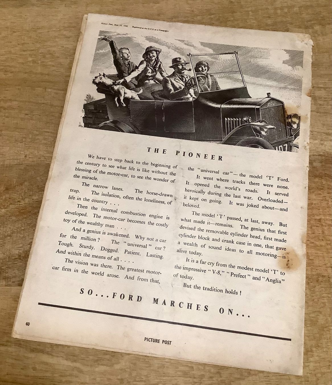Riviste & Magazine: 1940 WW2 - PICTURE POST - England - Werbung - Englisch – Usato da Root venduto da ENGLAND-TREASURES 9