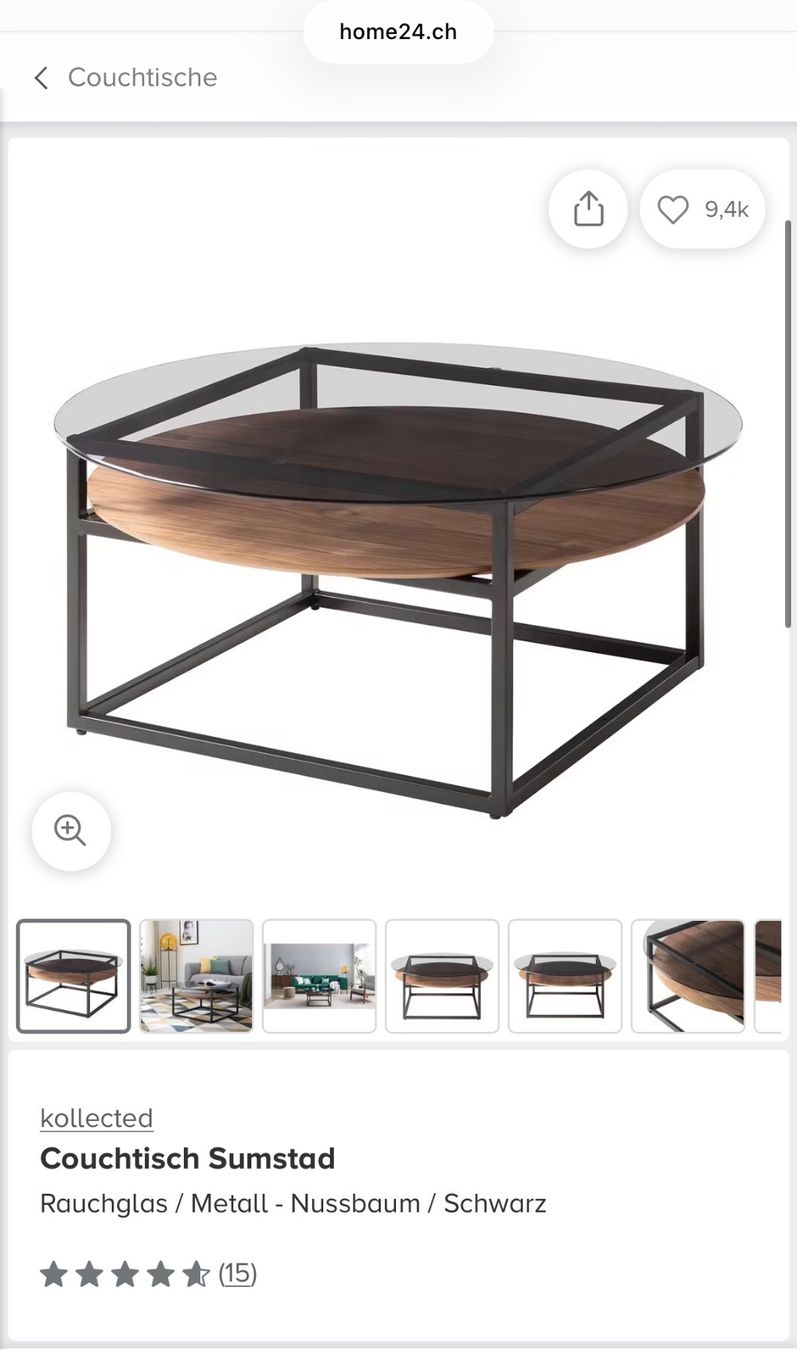 Tavoli: Couchtisch Sumstad – Usato da Uster venduto da ceh_8pgy 3