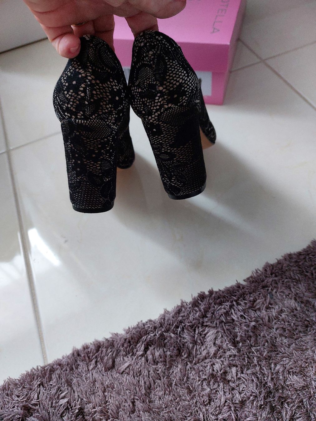 Scarpe da donna: Escarpin Roberto Botella , noir dentelle – Nuovo (secondo la descrizione) da Formangueires venduto da Fabienne1974 3