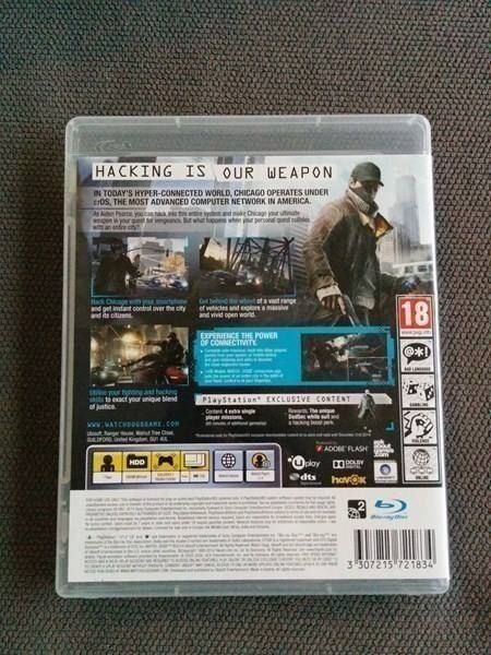 Spiele: Watch Dogs UK-Version – Gebraucht aus Münchenbuchsee von Chaoo 1
