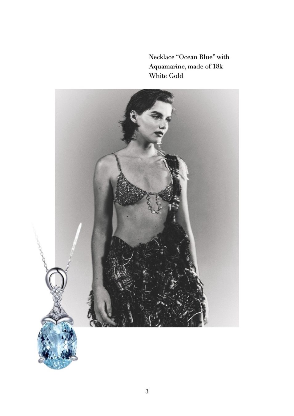 Catenine: Kette 18kWhiteGold (OceanBlue) – Nuovo e nell'imballaggio originale da Zürich venduto da Honeymelon_Jewelry