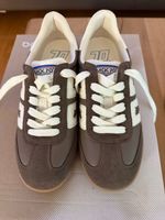 BACK 70 CLOUD Turnschuhe aus Leder und Wildleder - Braun