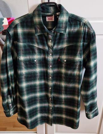 Levi's Dorsey Hemd kariert grün XS