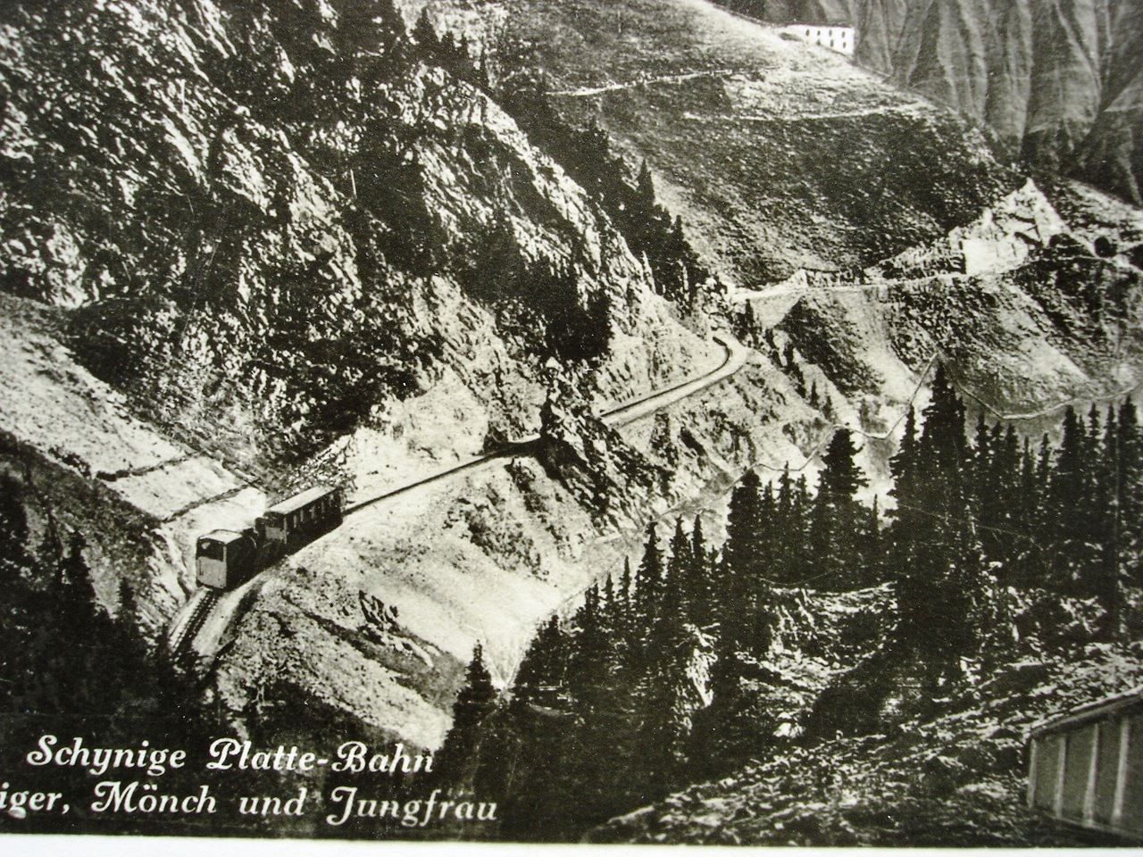 Ansichtskarten: SCHYNIGE PLATTE-BAHN – Gebraucht aus Jona von philajona 1