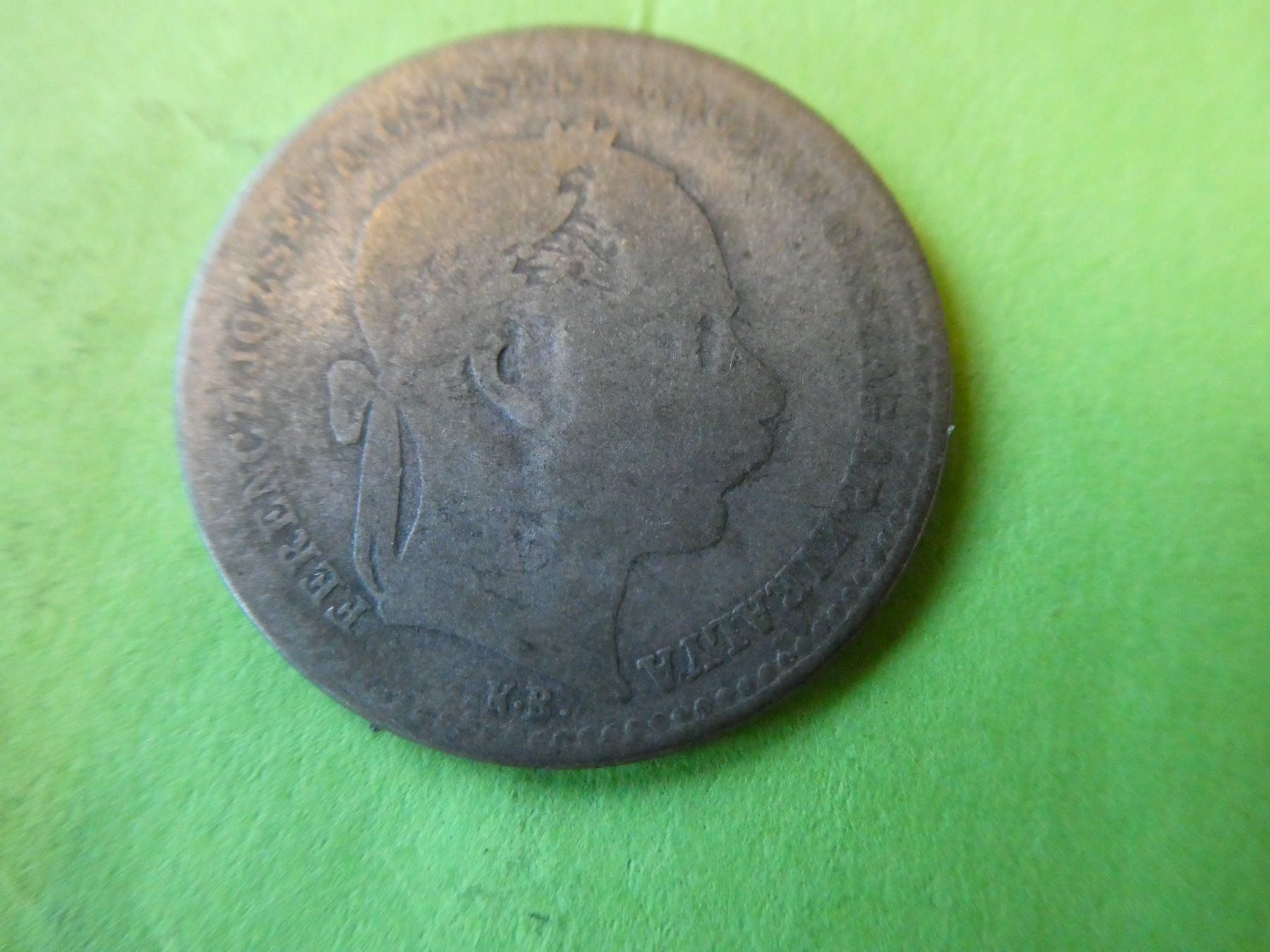 Tutti le monete: Ungarn 1869, 20 Kreuzer - Silber – Usato da Hinterforst venduto da Rohusri 1