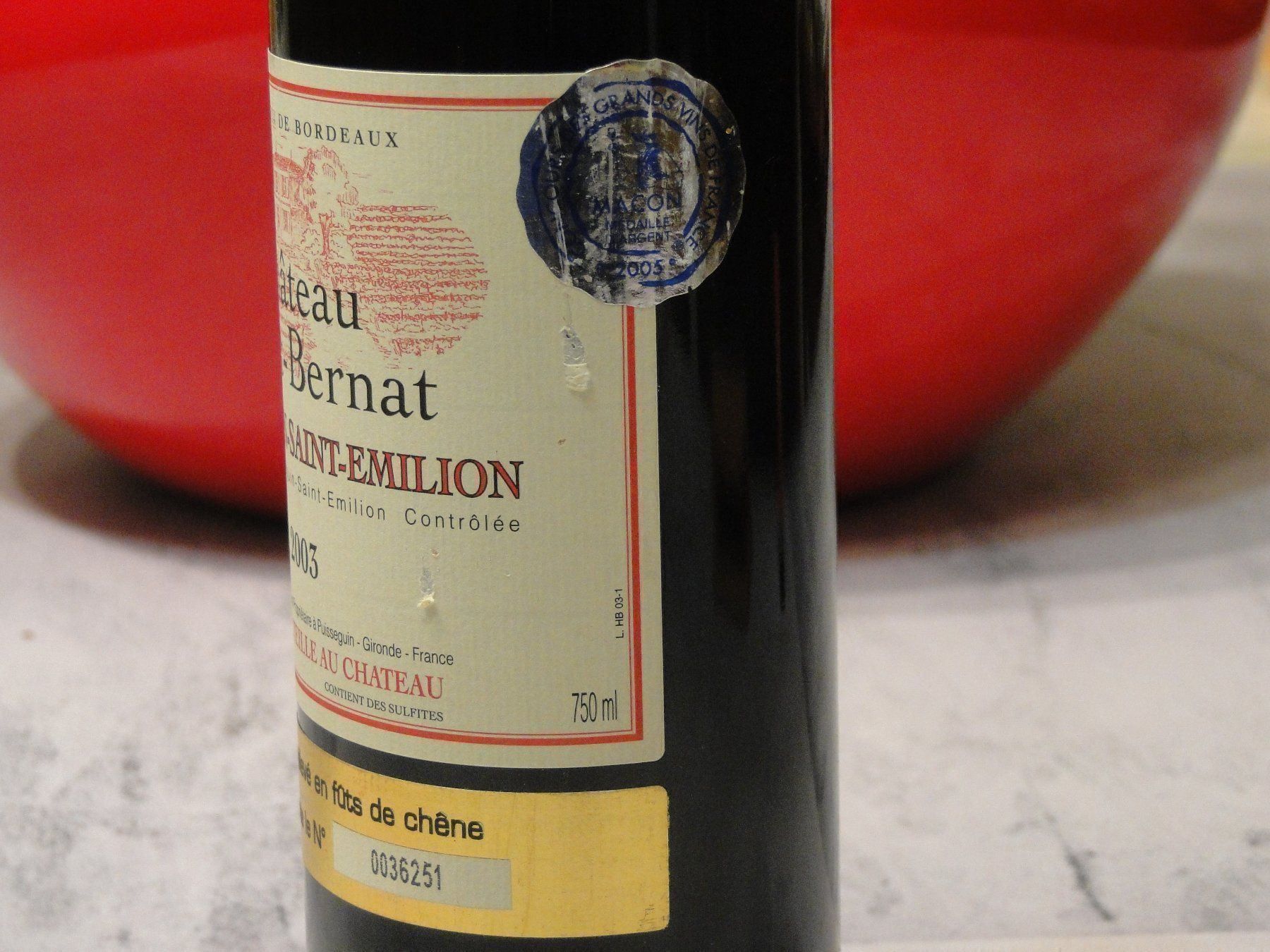 Wein: Château Haut -Bernat 2003er – Neu (gemäss Beschreibung) aus Emmenbrücke von Ulisse-22 2