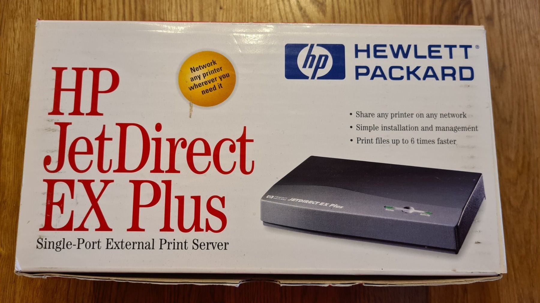 Hewlett Packard Stampanti: Drucker Server Typ: Jetdirect EX Plus P/N HP J2591 A – Nuovo (secondo la descrizione) da Winkel venduto da Heuresis