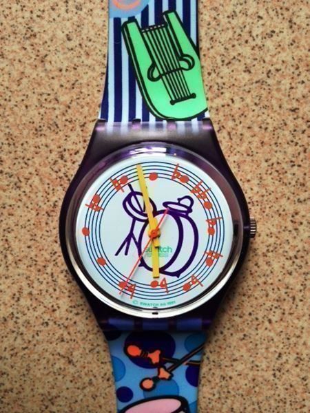 Swatch Orologi: Swatch Musik neu originalverpackt – Nuovo (secondo la descrizione) da Unterseen venduto da Bambooandart