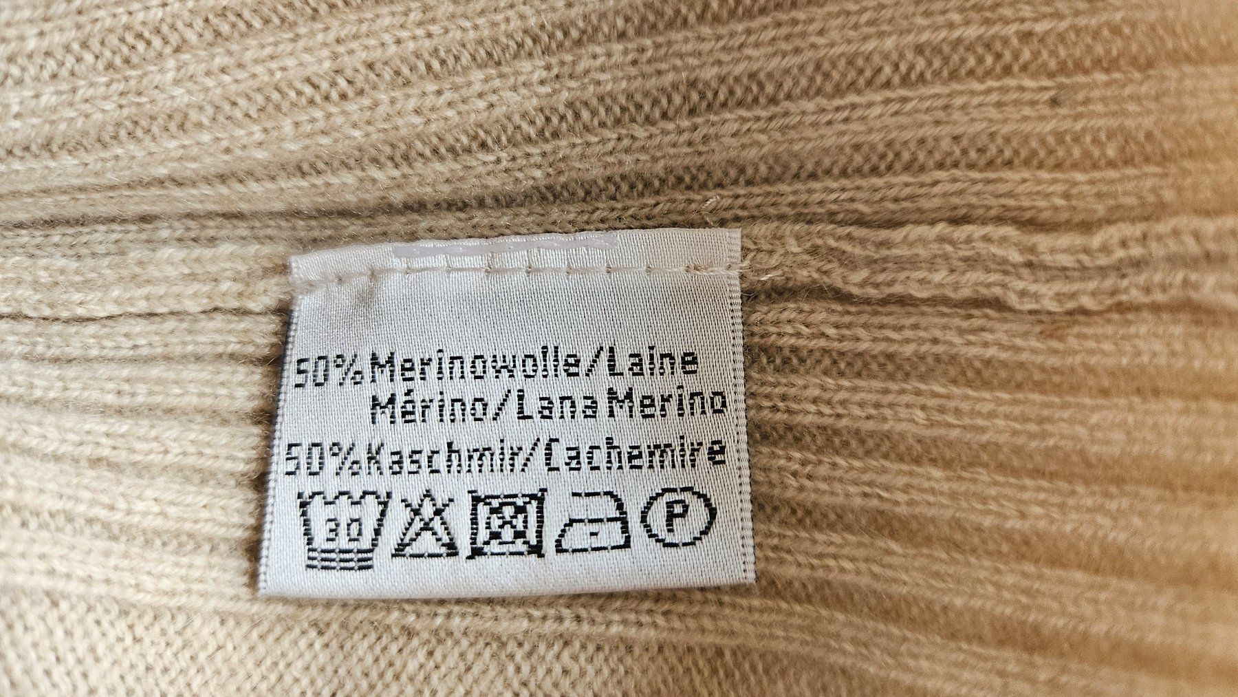 Maglioni & Felpe: Cashmere Collection Pullunder, Beige, Grösse L, Top Zustand – Usato da Gossau ZH venduto da fashiontwo 8