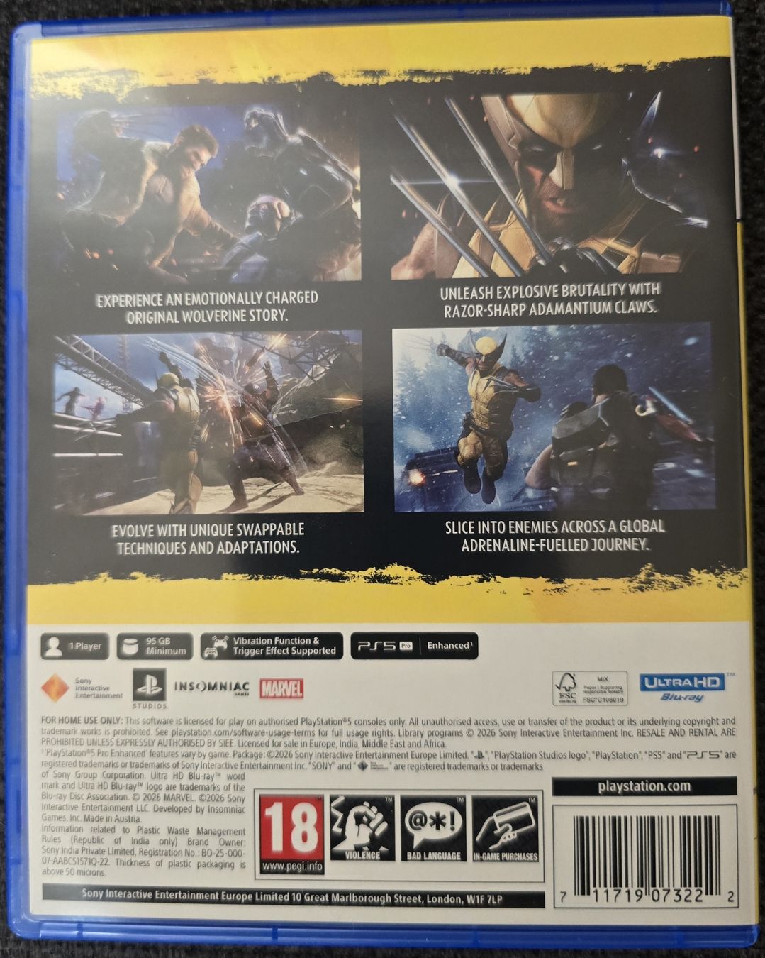 Sony Spiele: Marvel Wolverine PS5 – Neu (gemäss Beschreibung) aus Domat/Ems von Milanesta1889 1