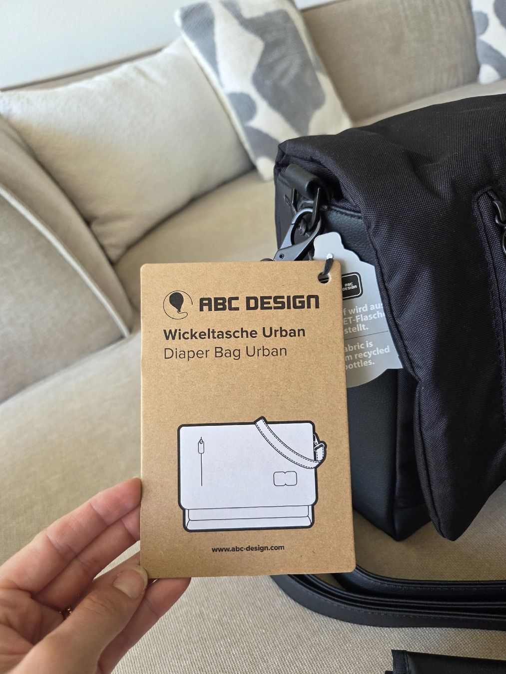 ABC Design Sacs & sacs à dos: wickeltasche ABC Design Urban coal – Neuf avec emballage d'origine à Thörigen par beop 5