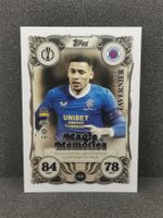 Match attax 2025 /26 James Tavernier Magic Memories 