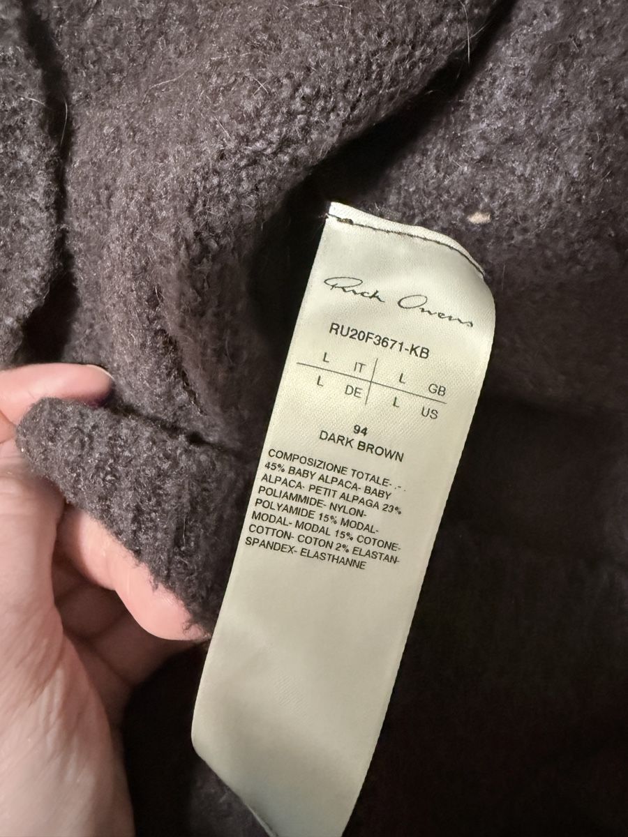 Rick Owens Maglioni & Felpe: Rick Owens Performa Bubble Strick Bubble Knit – Nuovo (secondo la descrizione) da Kaltbrunn venduto da LuxShop 2