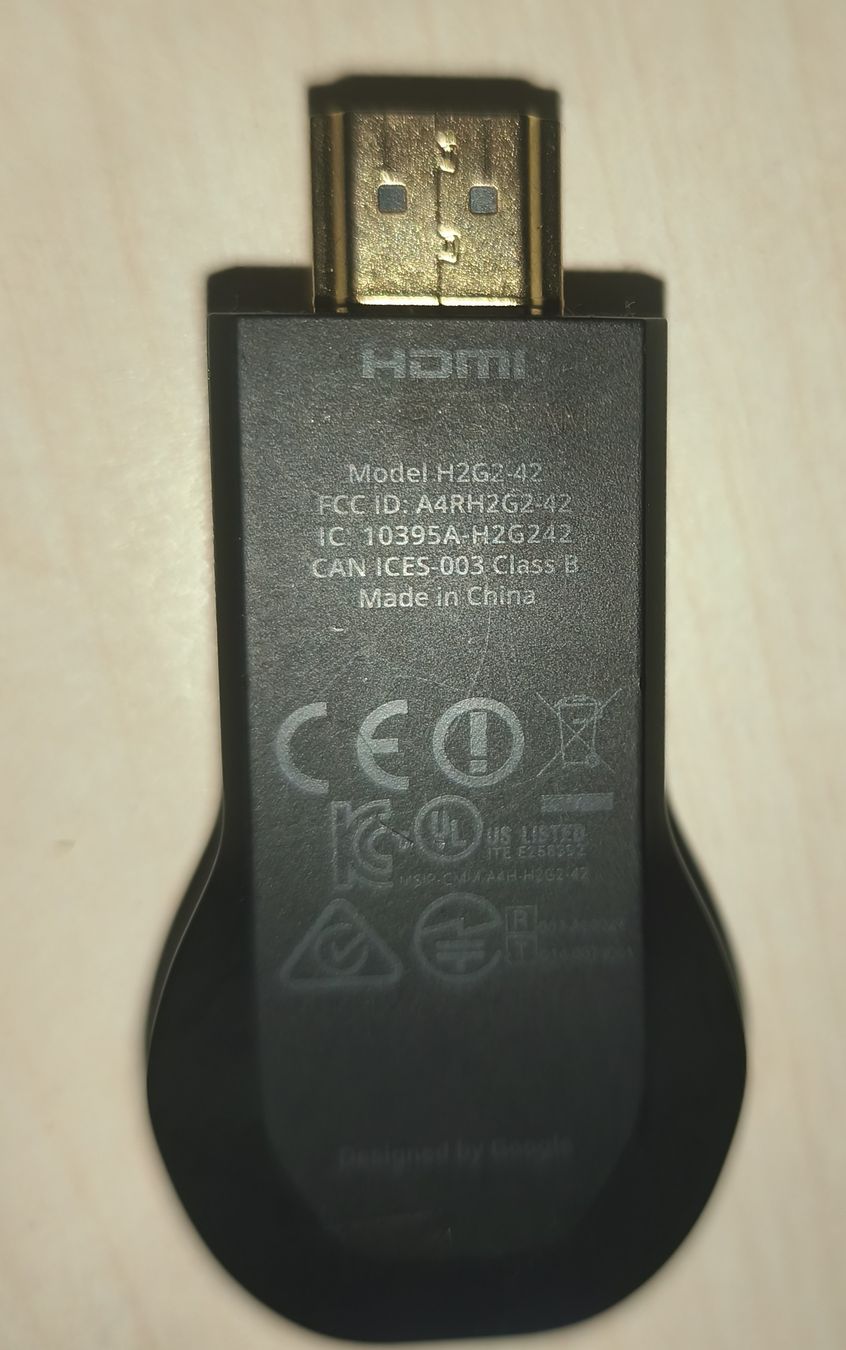 Google Lettore multimediale & Streamer: Google Chromecast H2G2-42 Streaming Stick gebraucht – Usato da Lostorf venduto da Mschnee 2