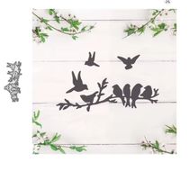 Neues Stanzschablonen-Set Vögel