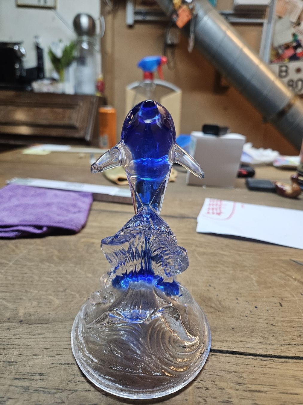 Murano Statuette: Murano Delphin (q) – Usato da Rorschach venduto da TimelessTrading 1