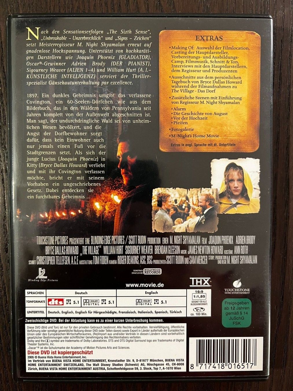 Tutti i DVDs: The Village - Das Dorf – Usato da Zürich venduto da FilmFreunde 1
