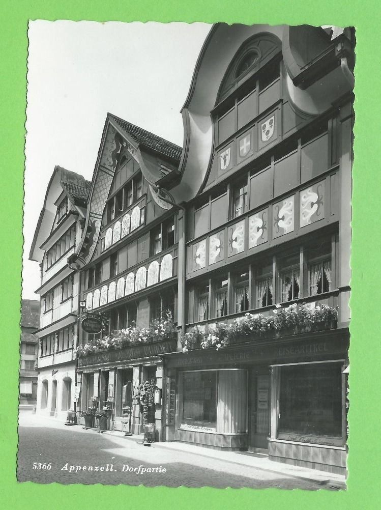 Cartoline postali: Appenzell, Dorfpartie – Usato da Zürich venduto da t24_de
