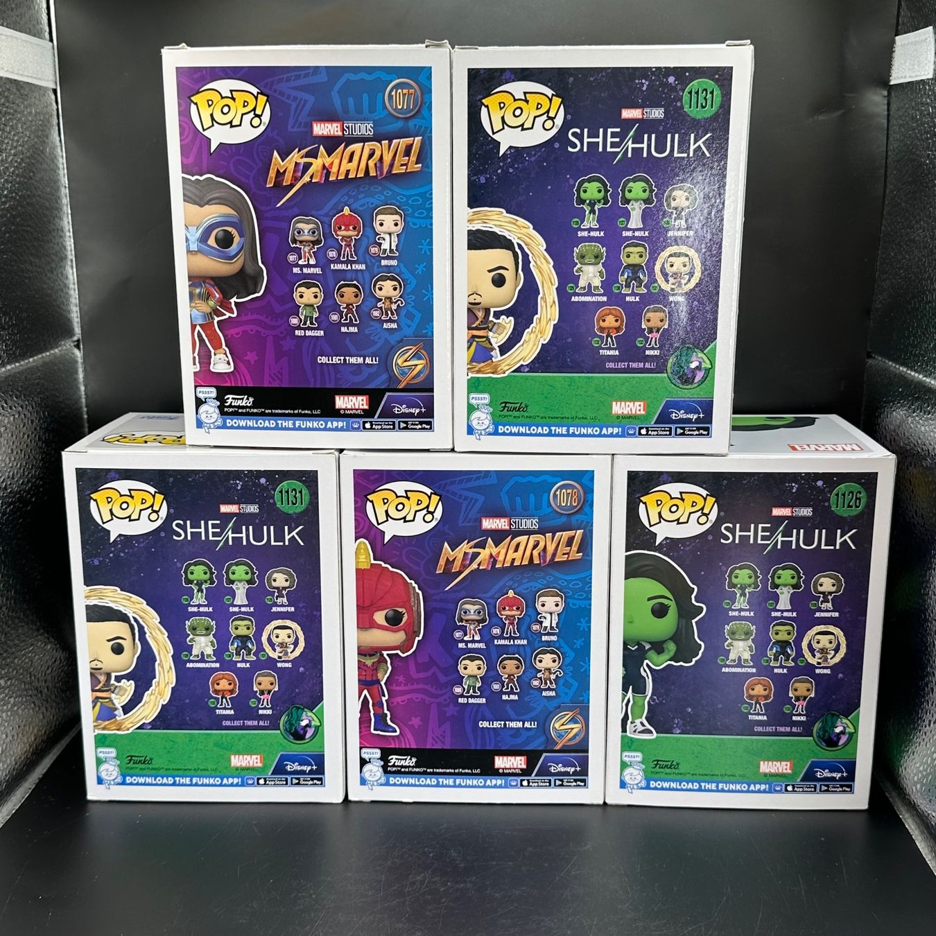 Funko Statuette: Funko Pop Marvel 5Stk Sammlung – Usato da Düdingen venduto da Nerdworld 1