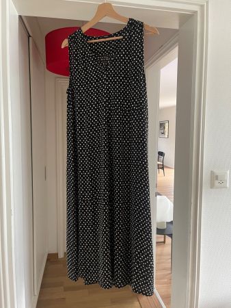 Someday Kleid, Gr. 38 Schwarz/Weiss, Sommerlich leicht