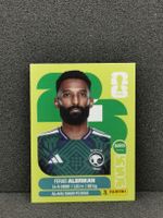 Panini Wm 2026 Sticker :Feras Albrikan Ksa 18