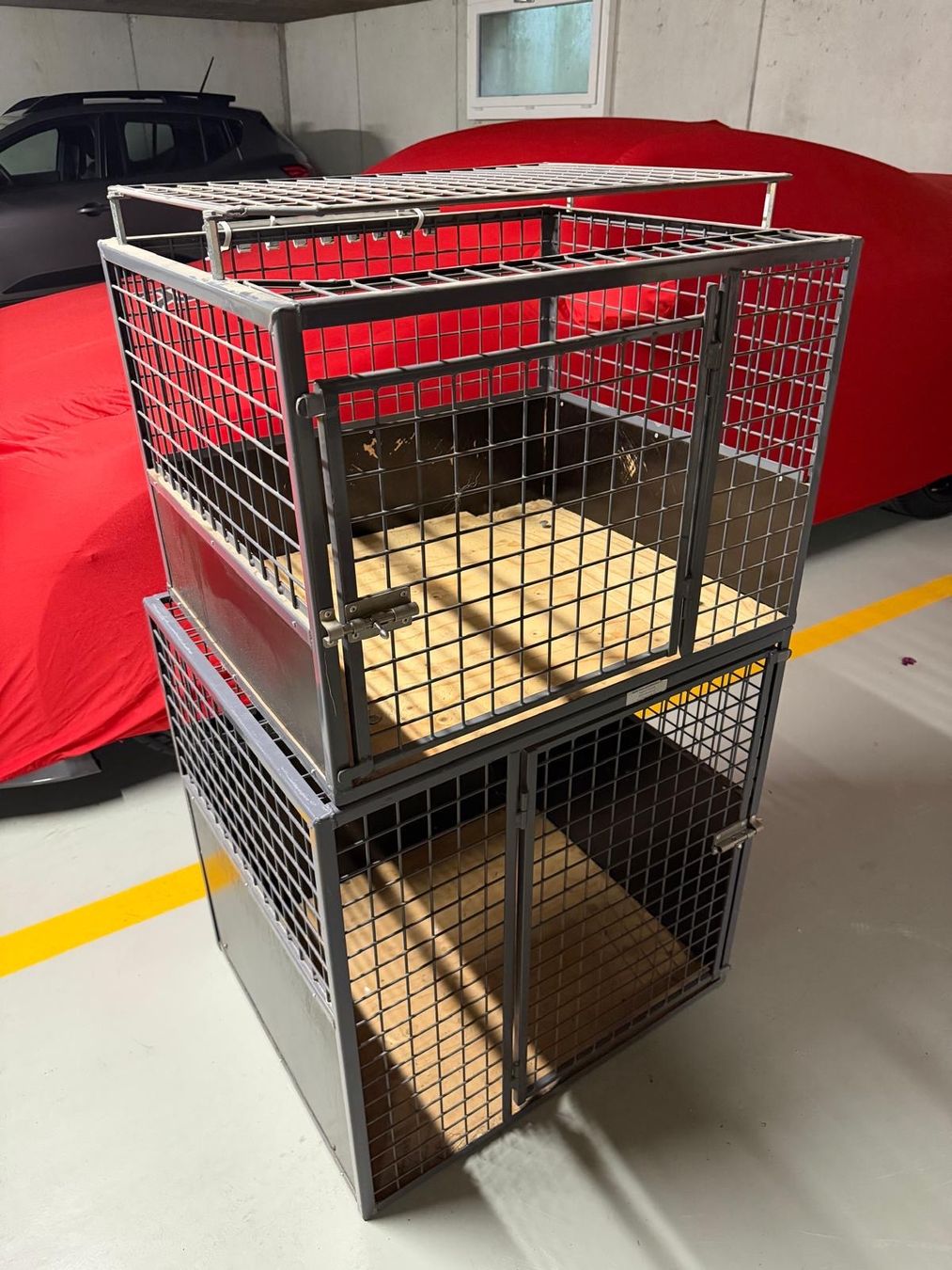Gabbie, trasporto & Sicurezza: Metallhundebox – Usato da Detligen venduto da inf_c6c5