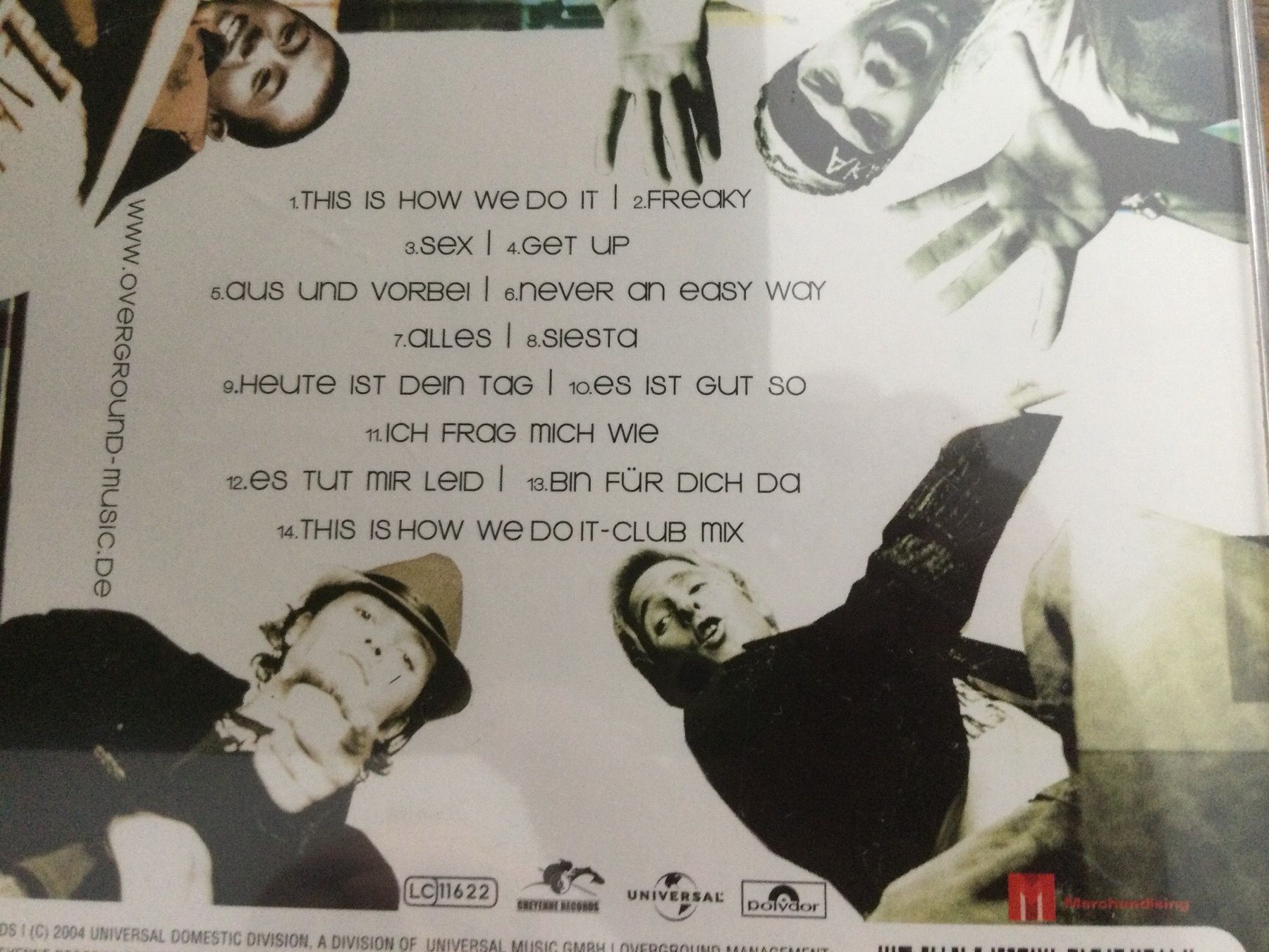 CD: overground – Usato da Thierachern venduto da sweden08 1