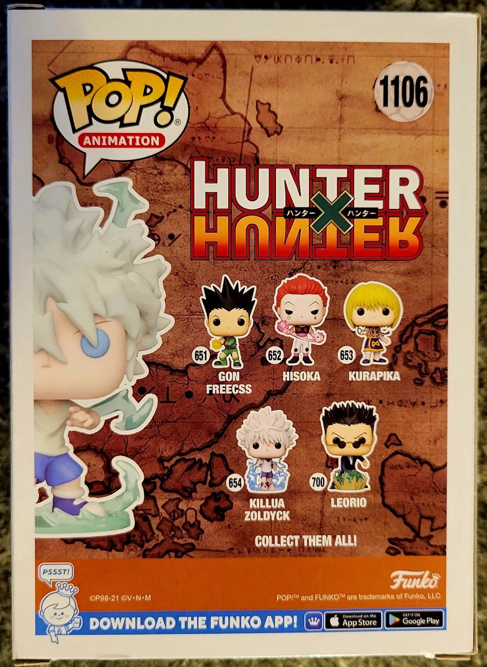 Funko Statuette: Funko Pop Hunter X Hunter  Killua Zoldyck CHASEk – Nuovo e nell'imballaggio originale da Montet (Glâne) venduto da KOADA 1