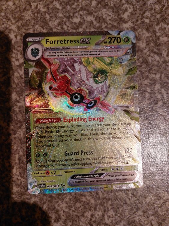 Pokémon Sammelbilder & Trading cards: Carte Pokémon Forretress EX EN – Neu (gemäss Beschreibung) aus Marly von _Poke_Alex_
