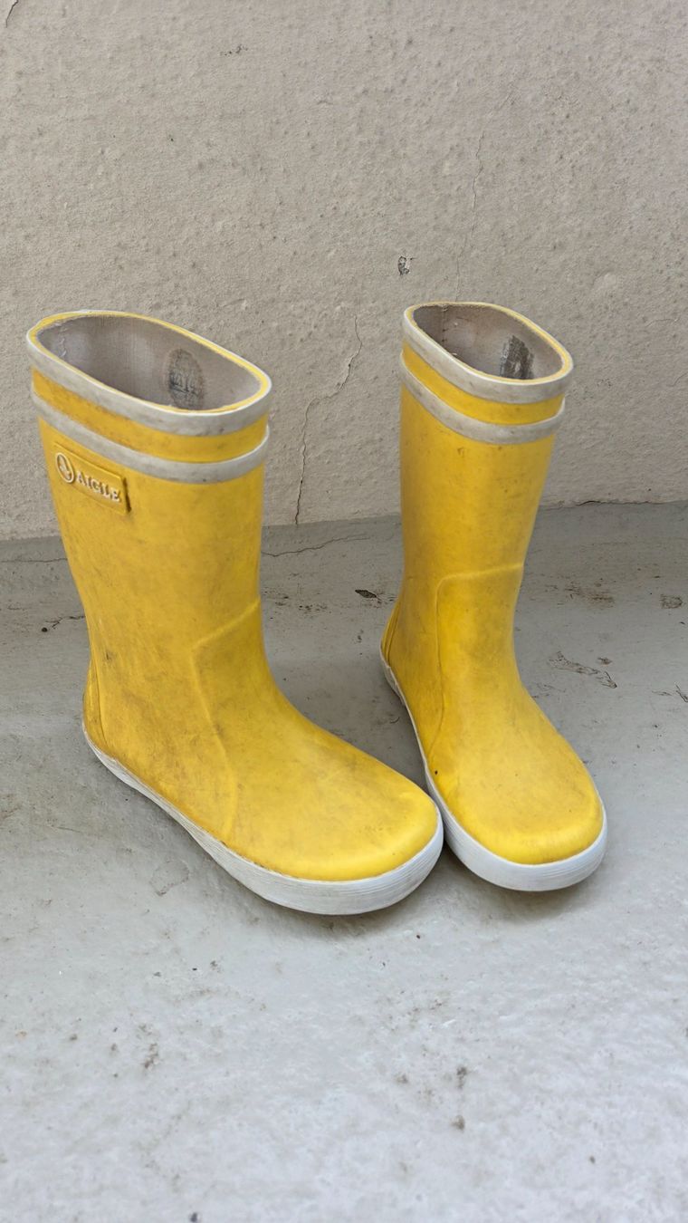 Scarpe per ragazzi: Aigle Gummistiefel Gr. 26 Gelb – Usato da Zürich venduto da ric_zh22