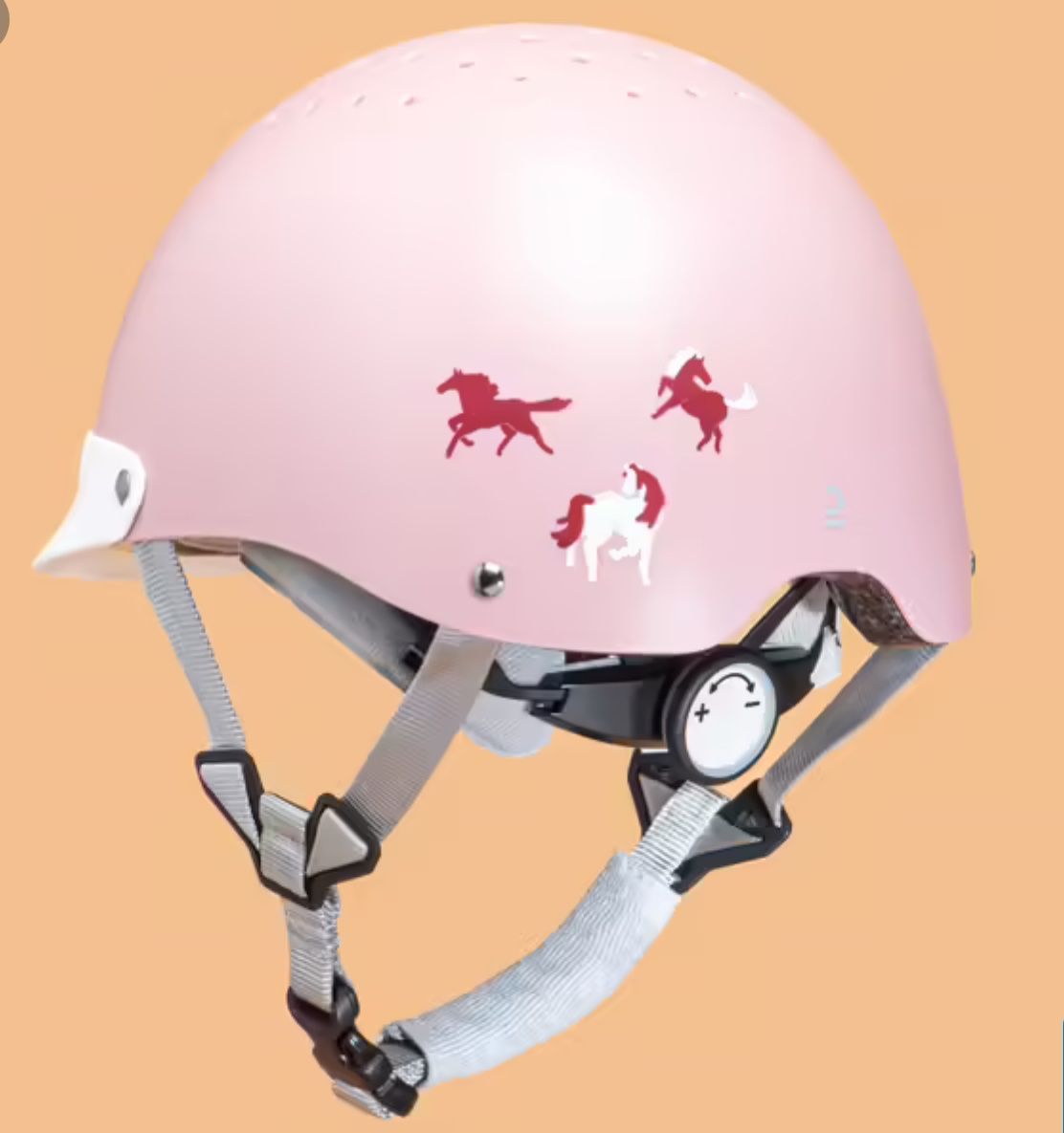 Helme: Reithelm 100 grössenverstellbar Kinder rosa – Neu (gemäss Beschreibung) aus Herisau von  2