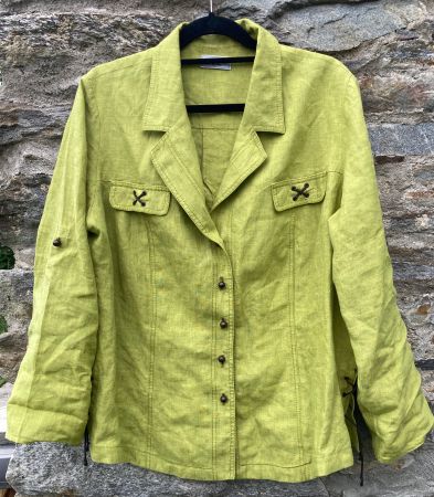 Hochwertige neue  Leinenjacke/Leinenbluse /WEILL Gr.44/46/ L