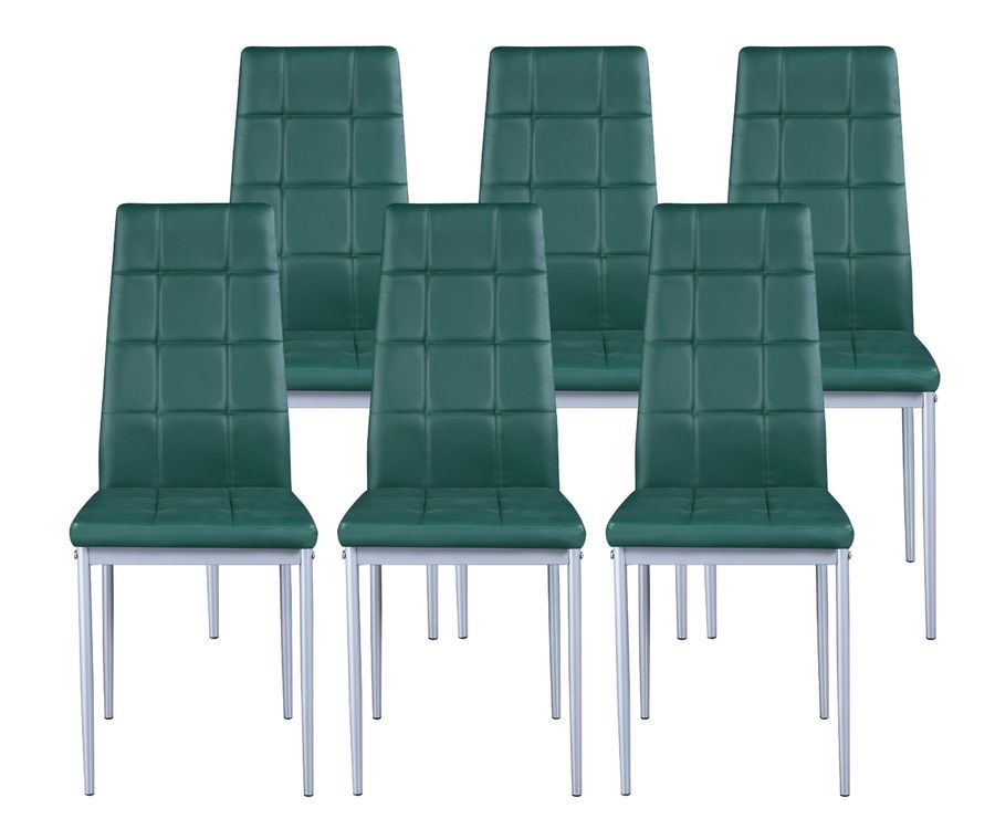 Esszimmerstuhle 6er Set Leder