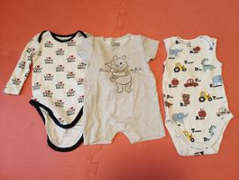 C&A 3x Body Set Gr 74 Baby