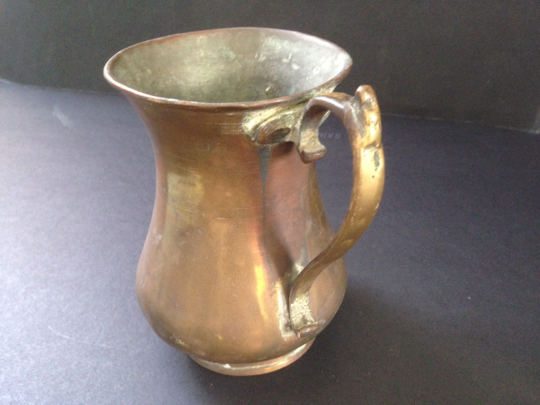 Caraffe: Alter Kupfer Krug – Usato da Schaffhausen venduto da vintageville 3